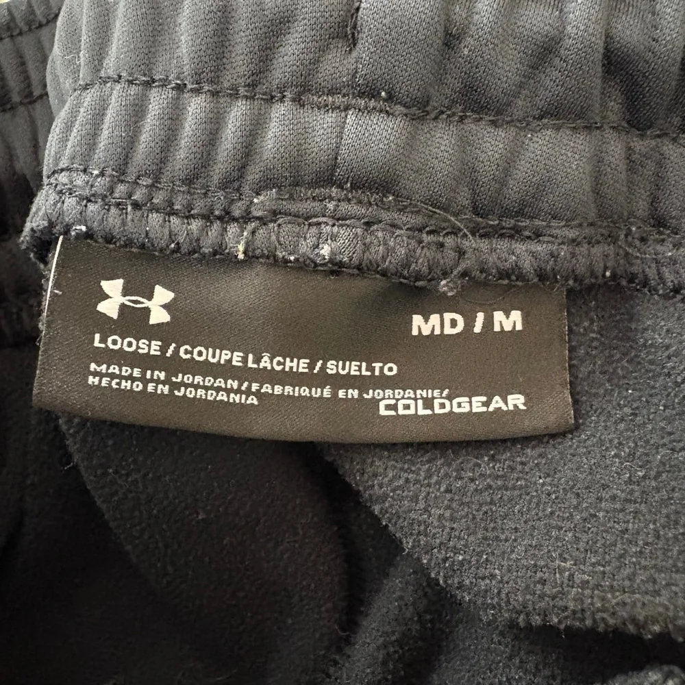 Under Armour Black ColdGear Storm Loose Sweatpants M